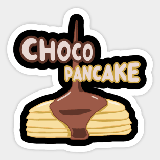 Choco And Pancake for Breakfast Sticker